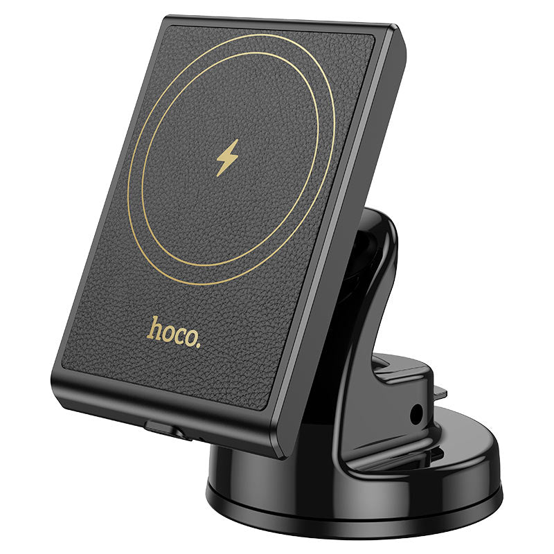 HW20 Precious magnetic wireless fast charging car holder(center console) - Black - Saif Al Najmi KwMobile StandsHocoSaif Al Najmi KwHW20132621HW20 Precious magnetic wireless fast charging car holder(center console) - Black - Saif Al Najmi Kw